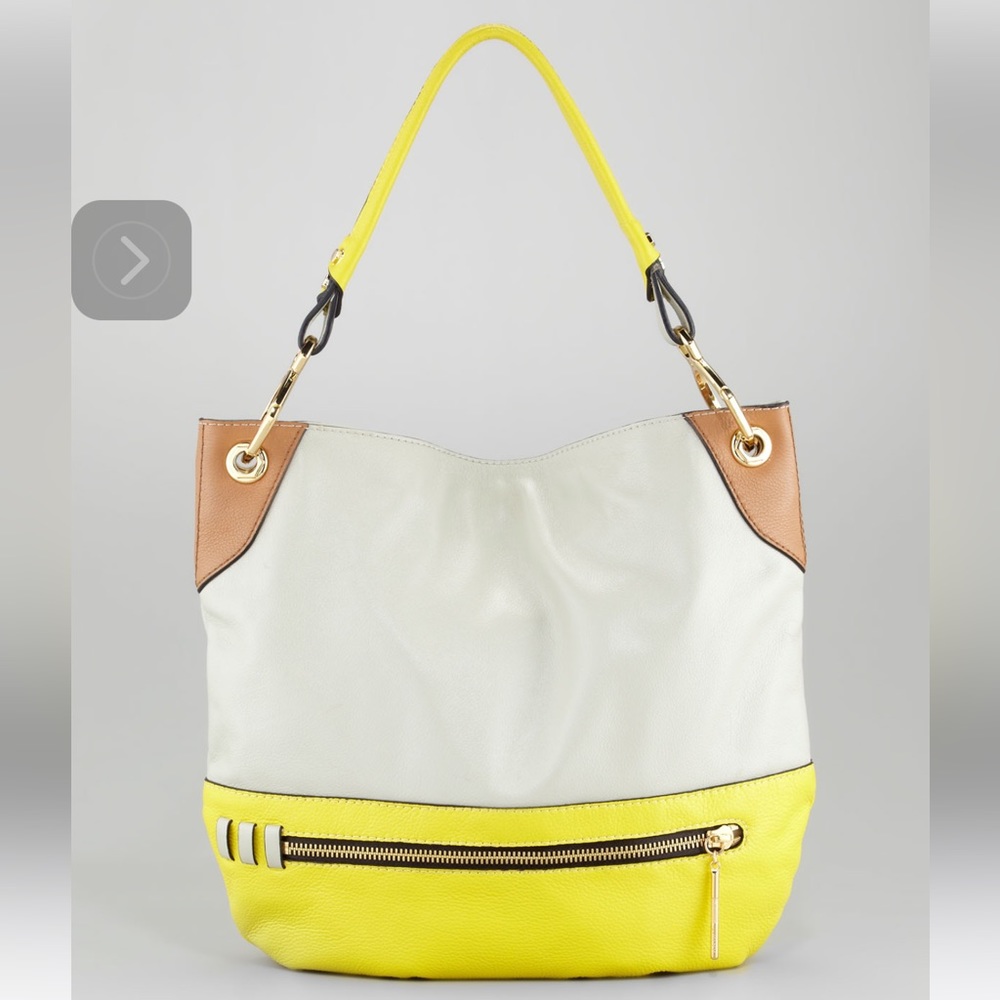 OrYANY Whitney color block large hobo bag